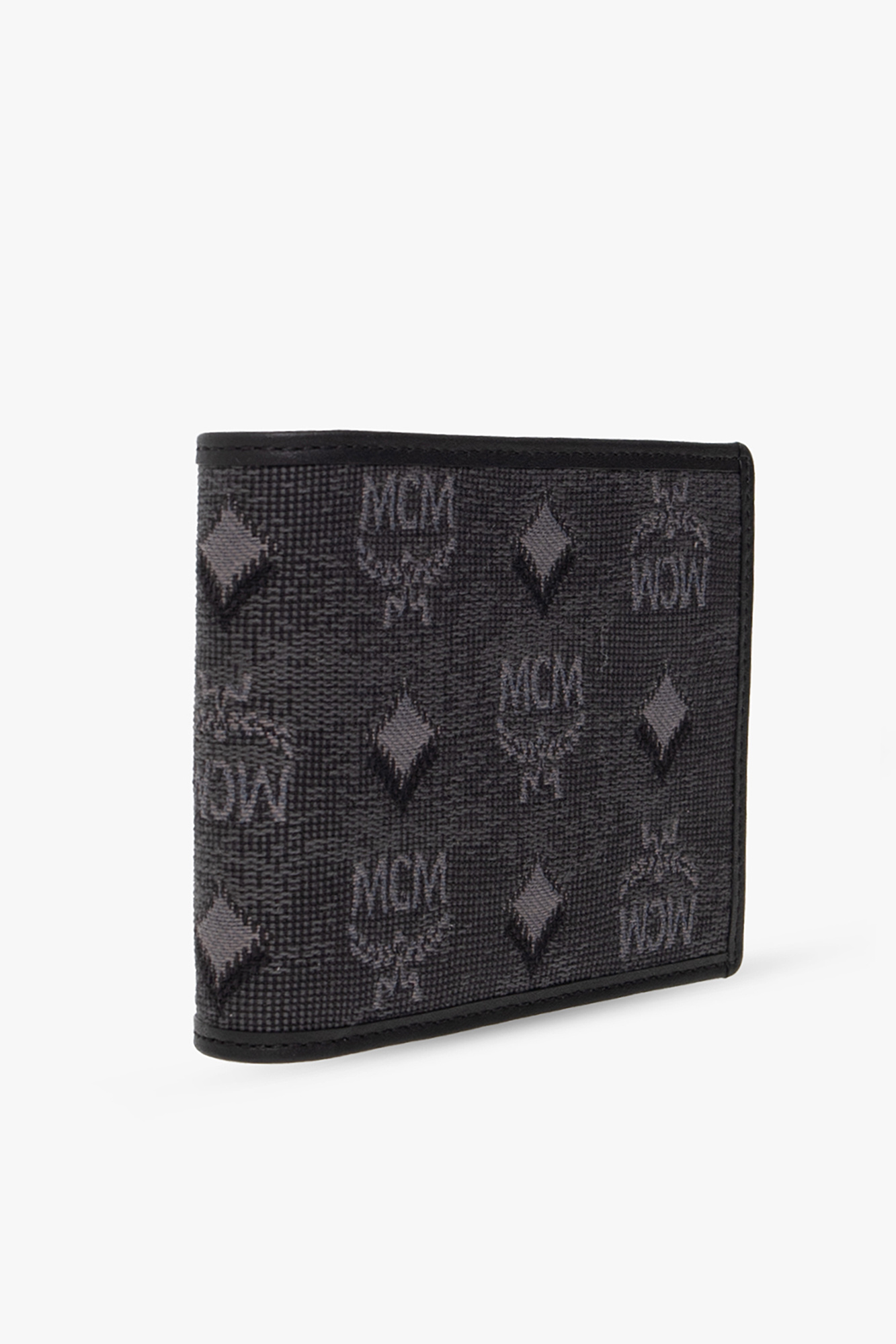 Grey shop mcm wallet